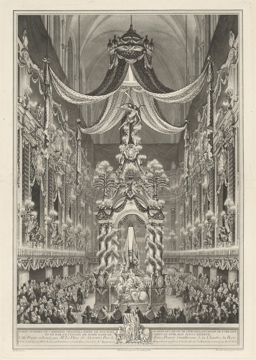Catherine Opalinska vállalkozói alkotó: Charles Nicolas Cochin II