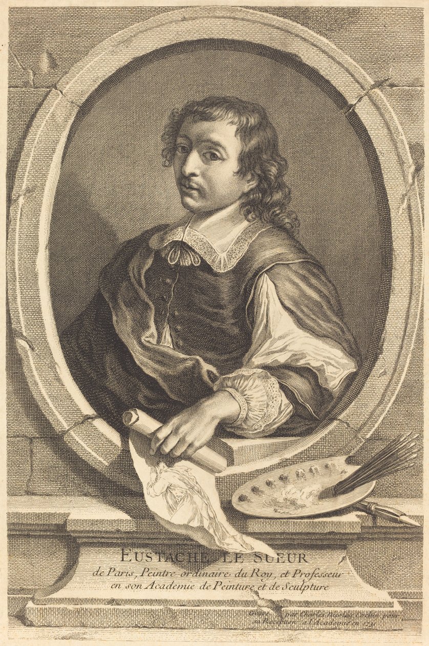 Eustache Le Sueur alkotó: Charles Nicolas Cochin I