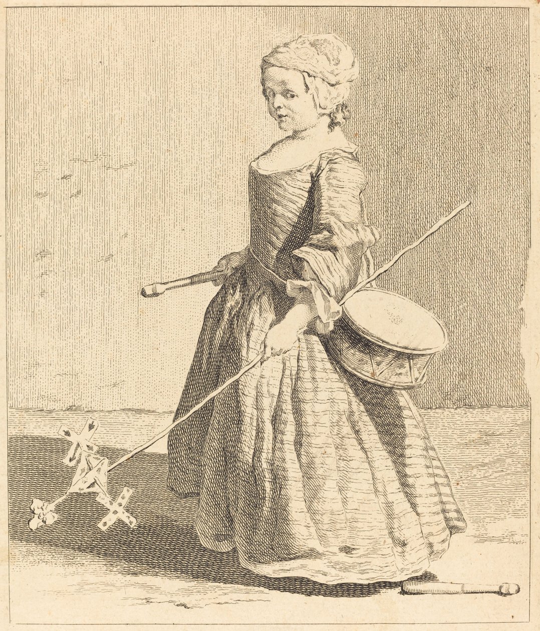 Az ifjú katona alkotó: Charles Nicolas Cochin I after Jean Siméon Chardin