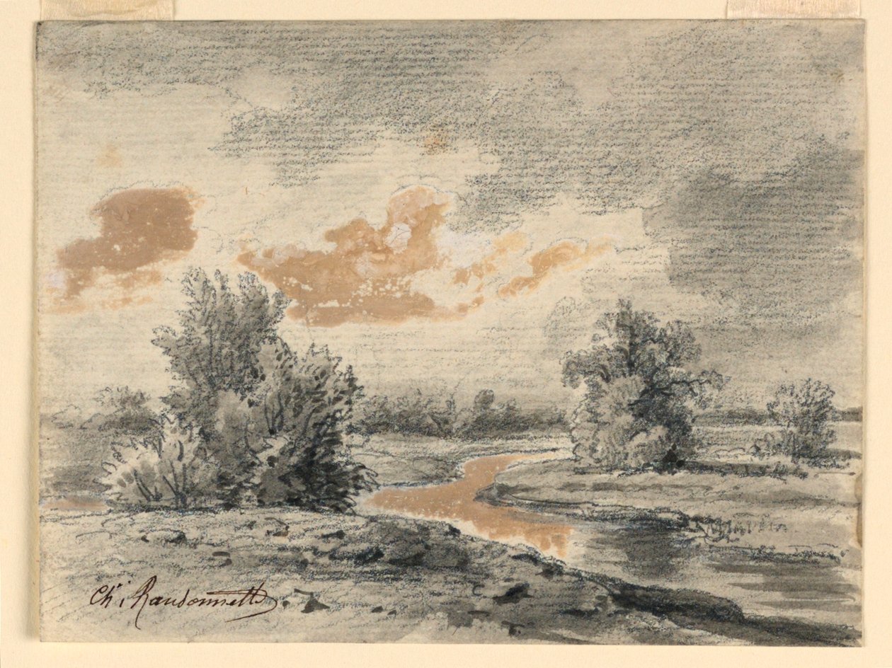 Tájkép alkotó: Charles Nicolas Ransonnette