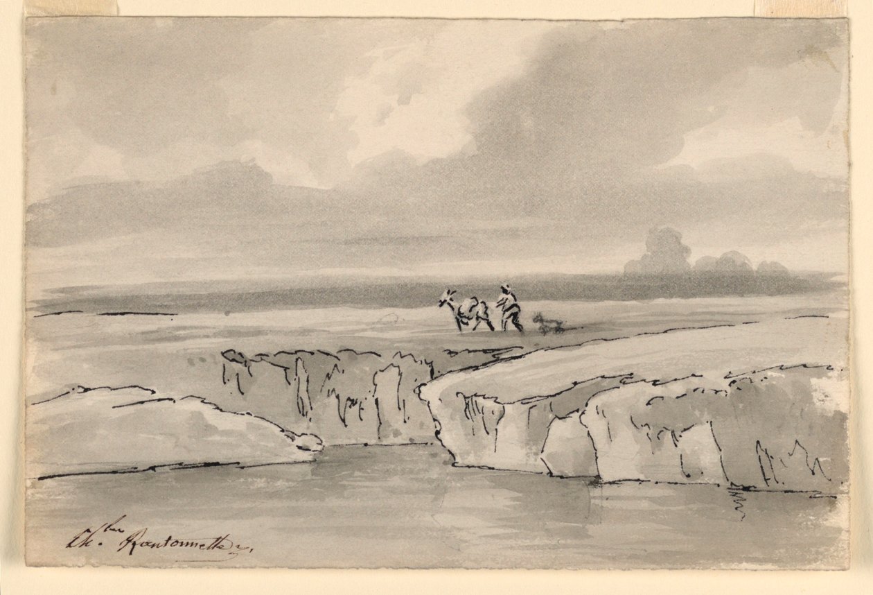 Tájkép alkotó: Charles Nicolas Ransonnette