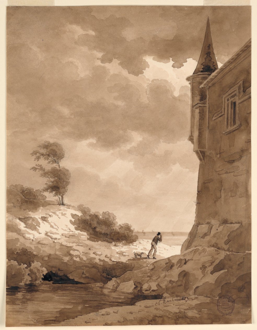 A Tengerparton alkotó: Charles Nicolas Ransonnette