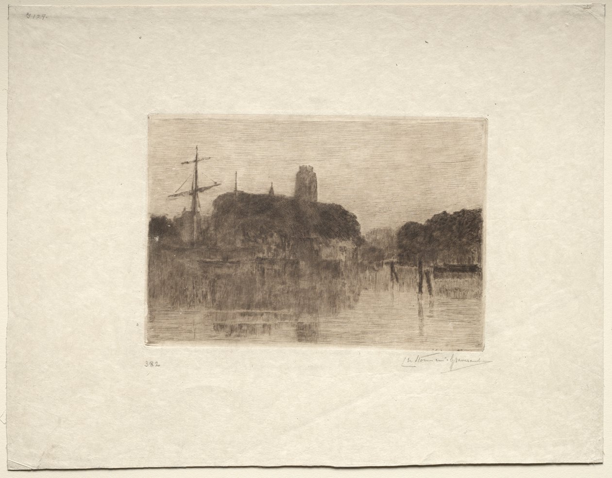 Dordrecht alkotó: Charles Nicolas Storm van 