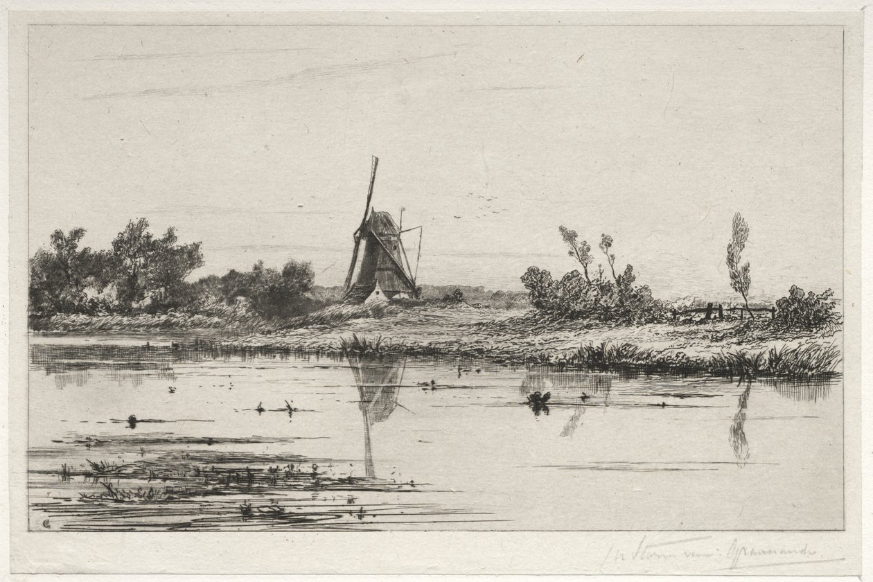 The Edge at the Gein alkotó: Charles Nicolas Storm van 