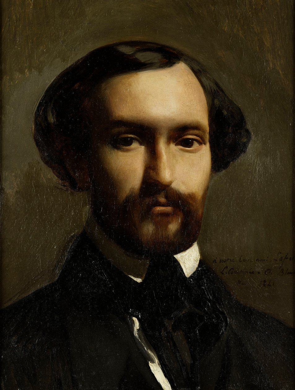 Charles Gounod zeneszerző portréja 1818-1893, 1841. alkotó: Charles Octave Blanchard