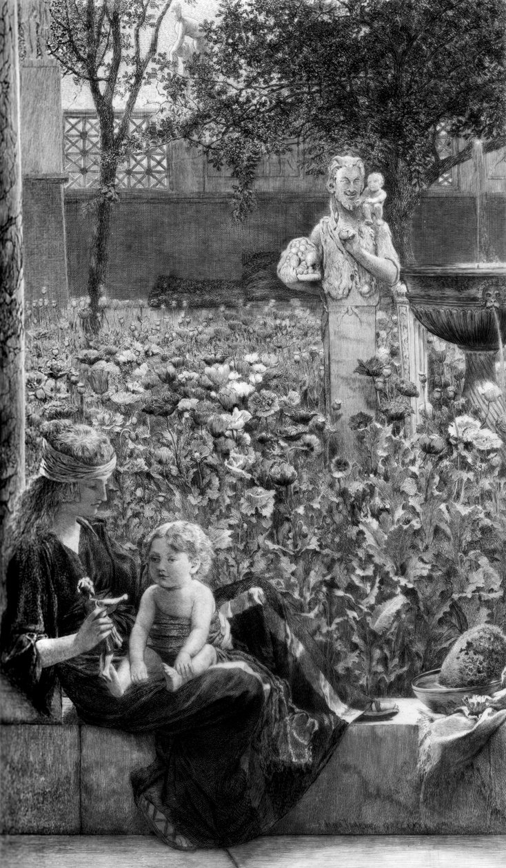 Cildish Affections, 1880-1882. alkotó: Charles Olivier Murray