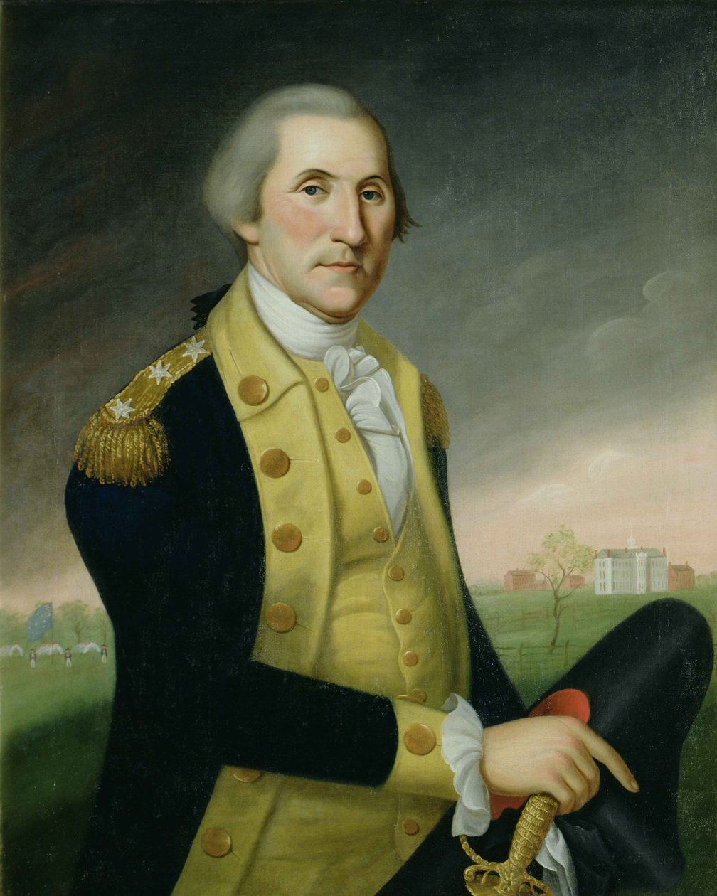 George Washington Princetonban alkotó: Charles P. & Peale Charles W. (1741 1827) Polk