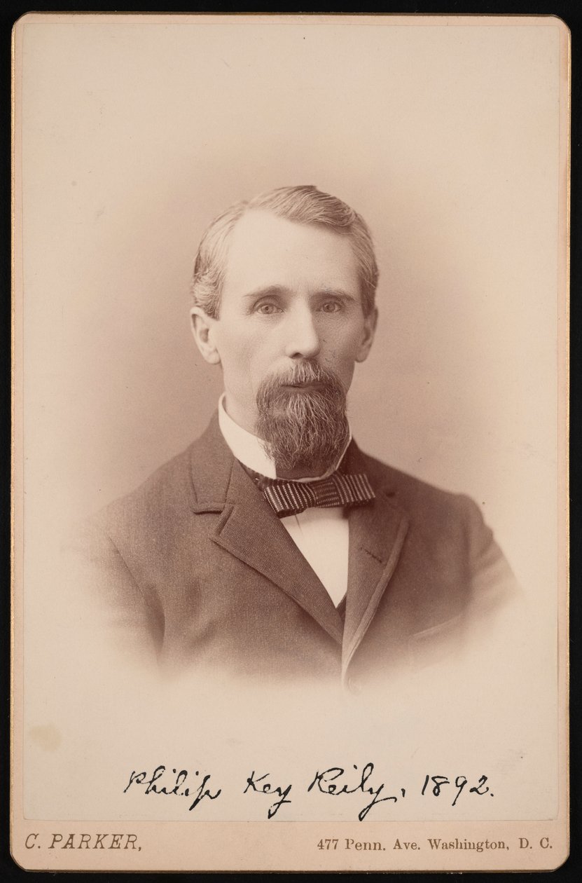 Philip Key Reily portréja 1829-1910, 1892. alkotó: Charles Parker