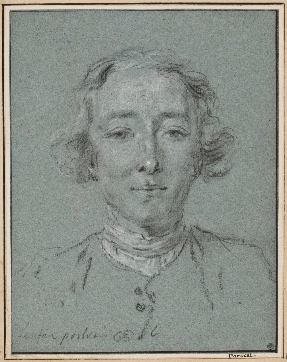 Pierre Lenfant művész portréja alkotó: Charles Parrocel