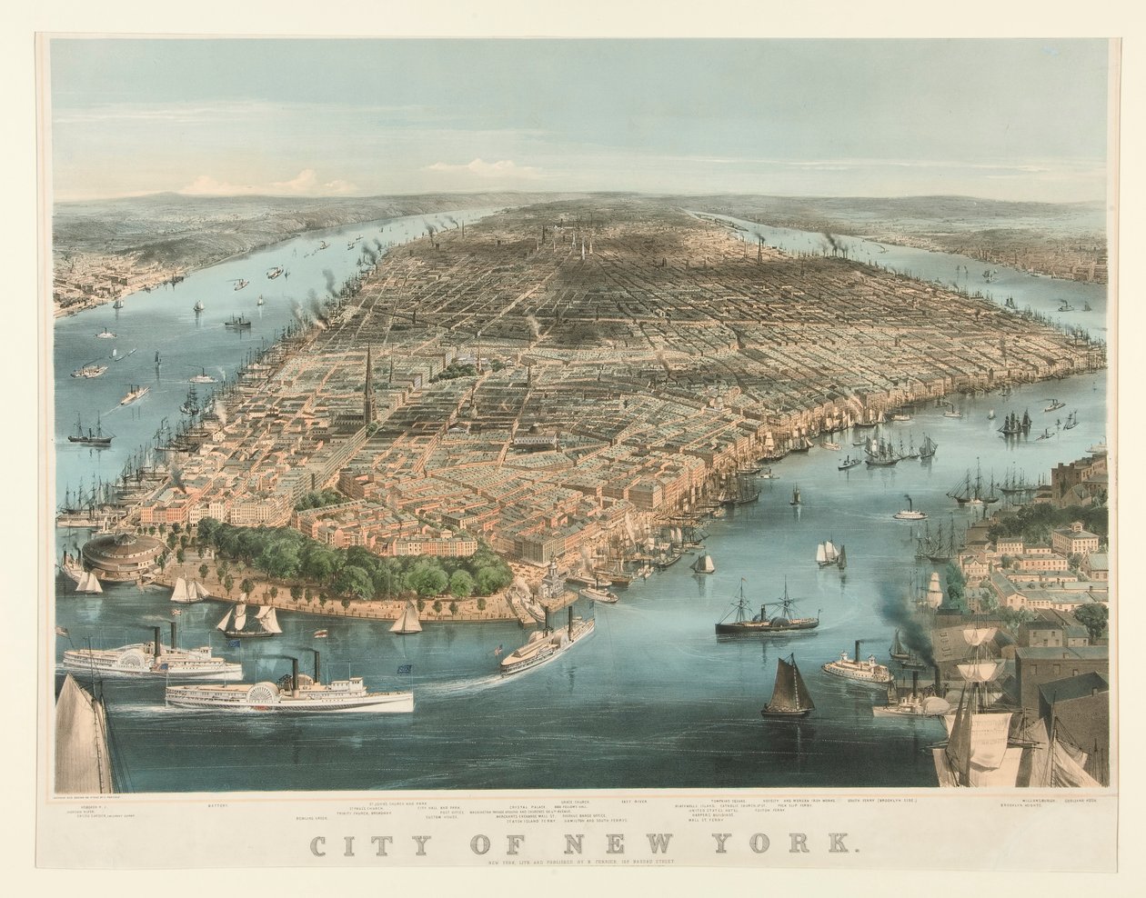 New York városa alkotó: Charles Parsons