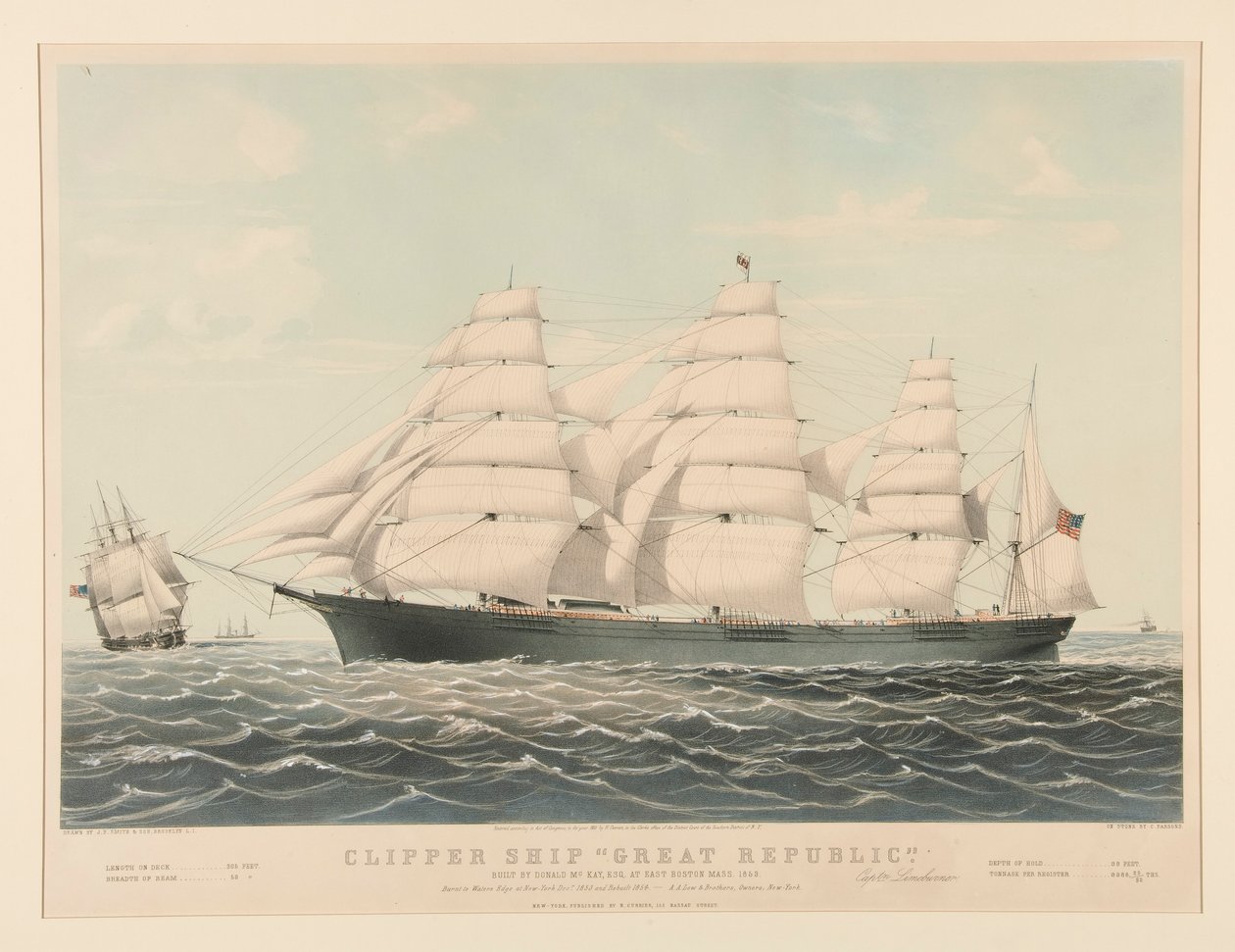 Clipper Hajó alkotó: Charles Parsons