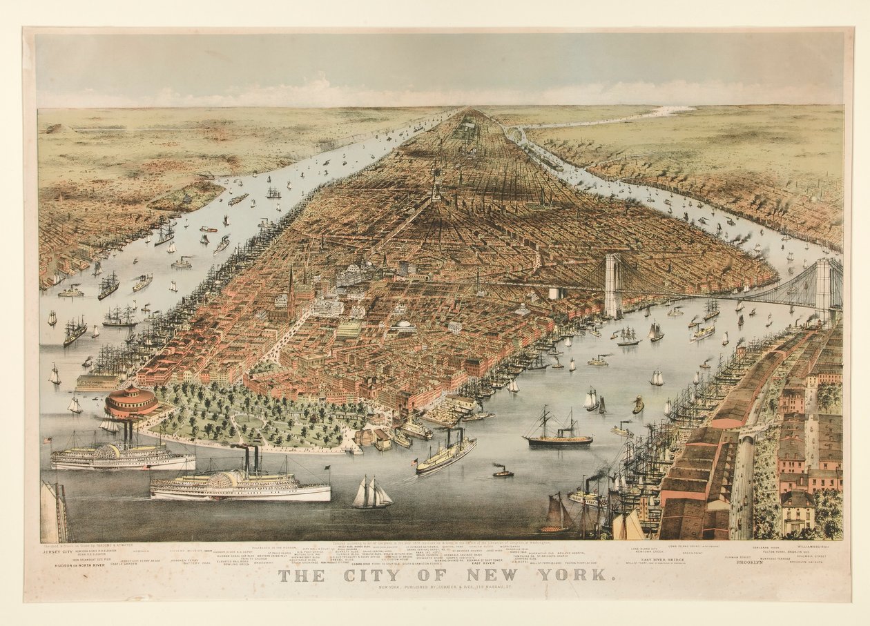 New York városa alkotó: Charles Parsons
