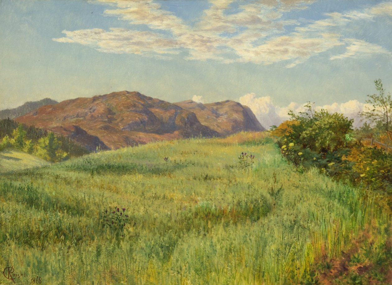 Egy Highland Oatfield alkotó: Charles Parsons Knight