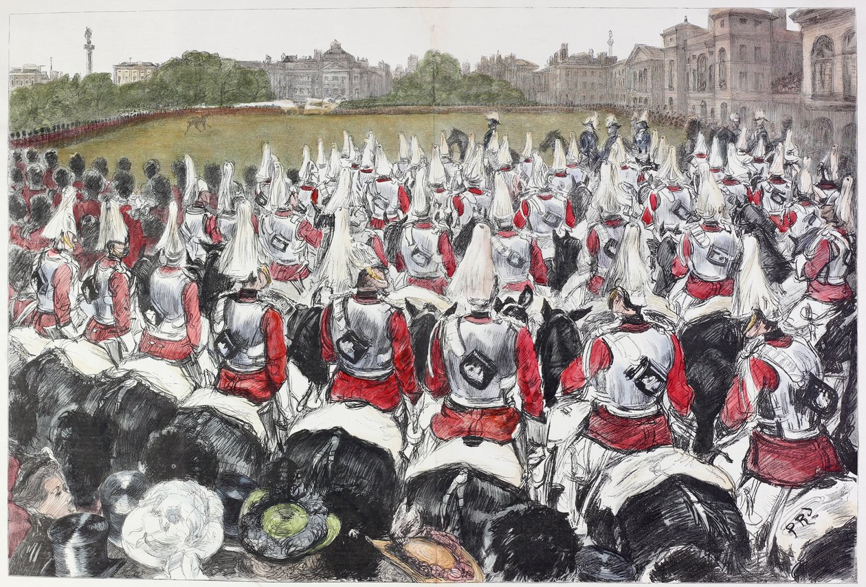 A Queens születésnapja Londonban alkotó: Charles Paul Renouard