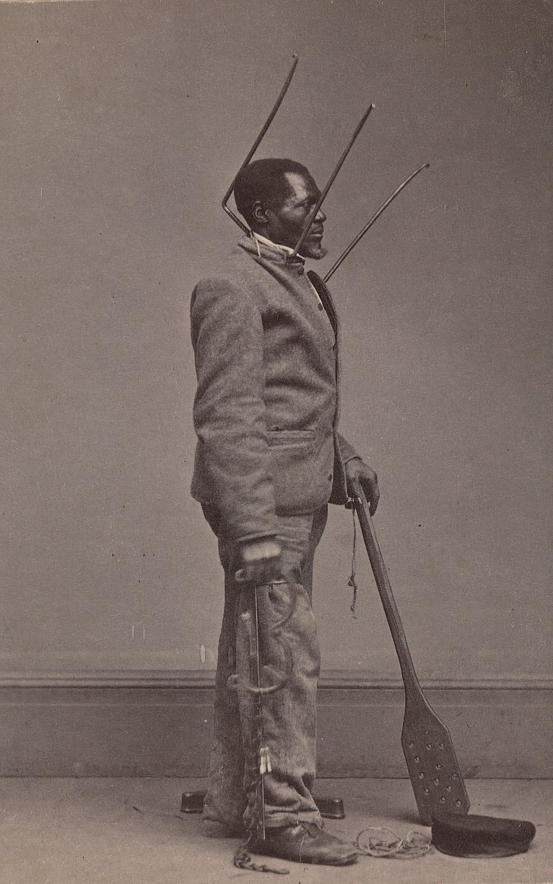 Wilson, márkás rabszolga New Orleansból, 1863. alkotó: Charles Paxson