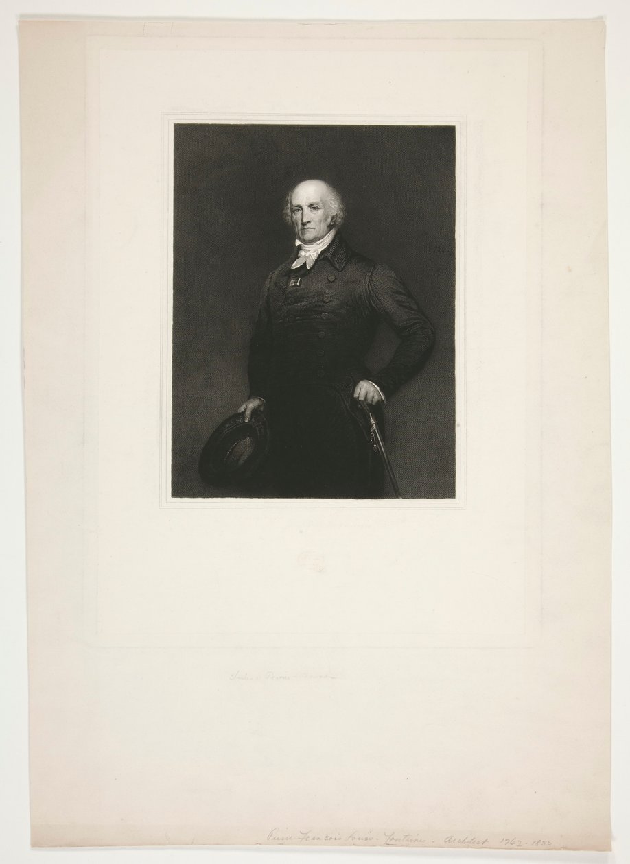 Pierre-Fran?ois L?onard Fontaine portréja alkotó: Charles Percier
