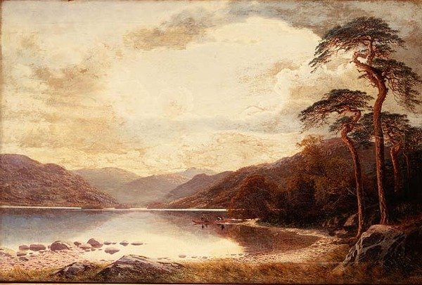 Kilátás az alsó-tóra, Killarney alkotó: Charles Pettit