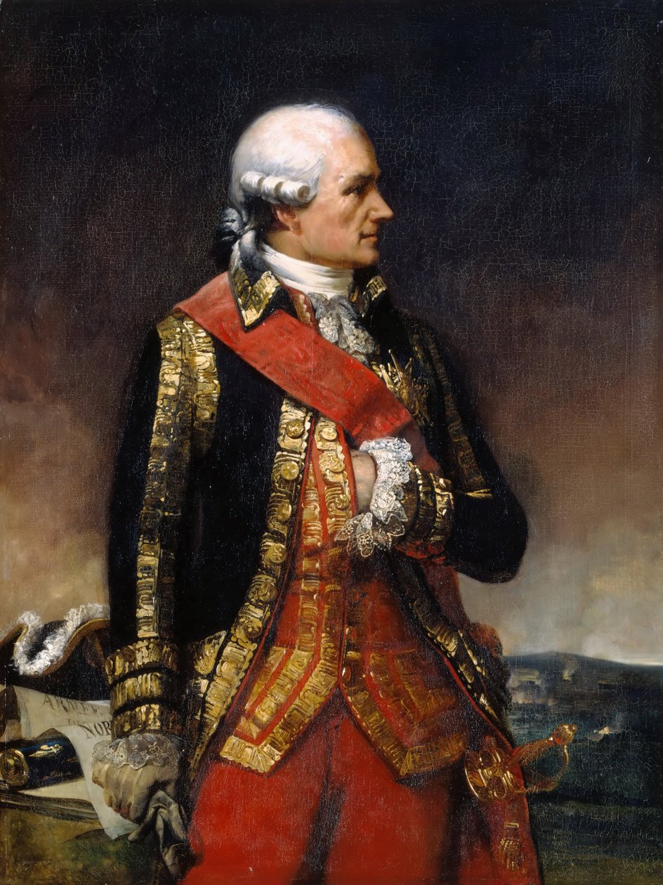Jean-Baptiste-Donatien de Vimeur, Rochambeau grófja alkotó: Charles Philippe Lariviere