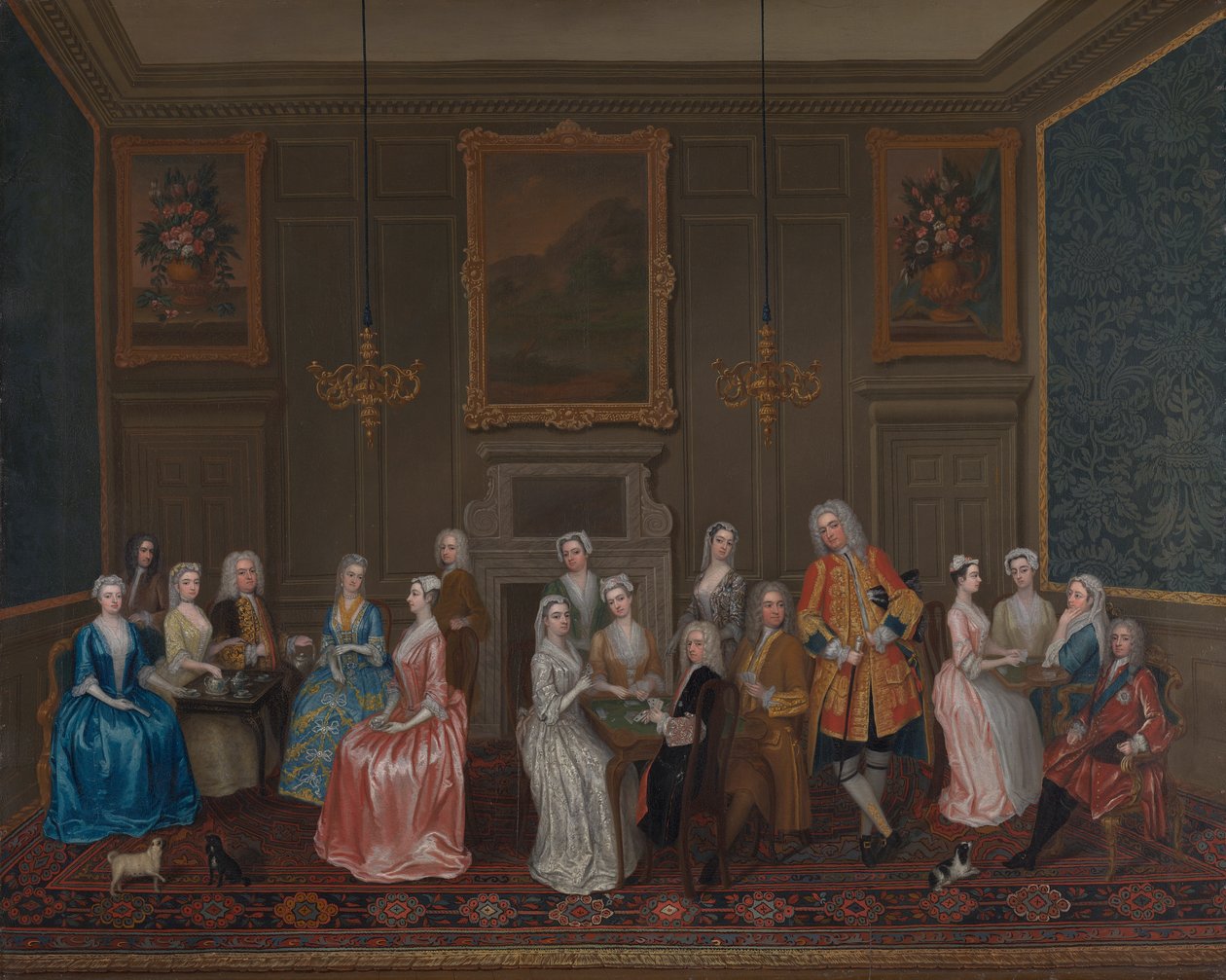 Tea Party Lord Harrington házában, St. James