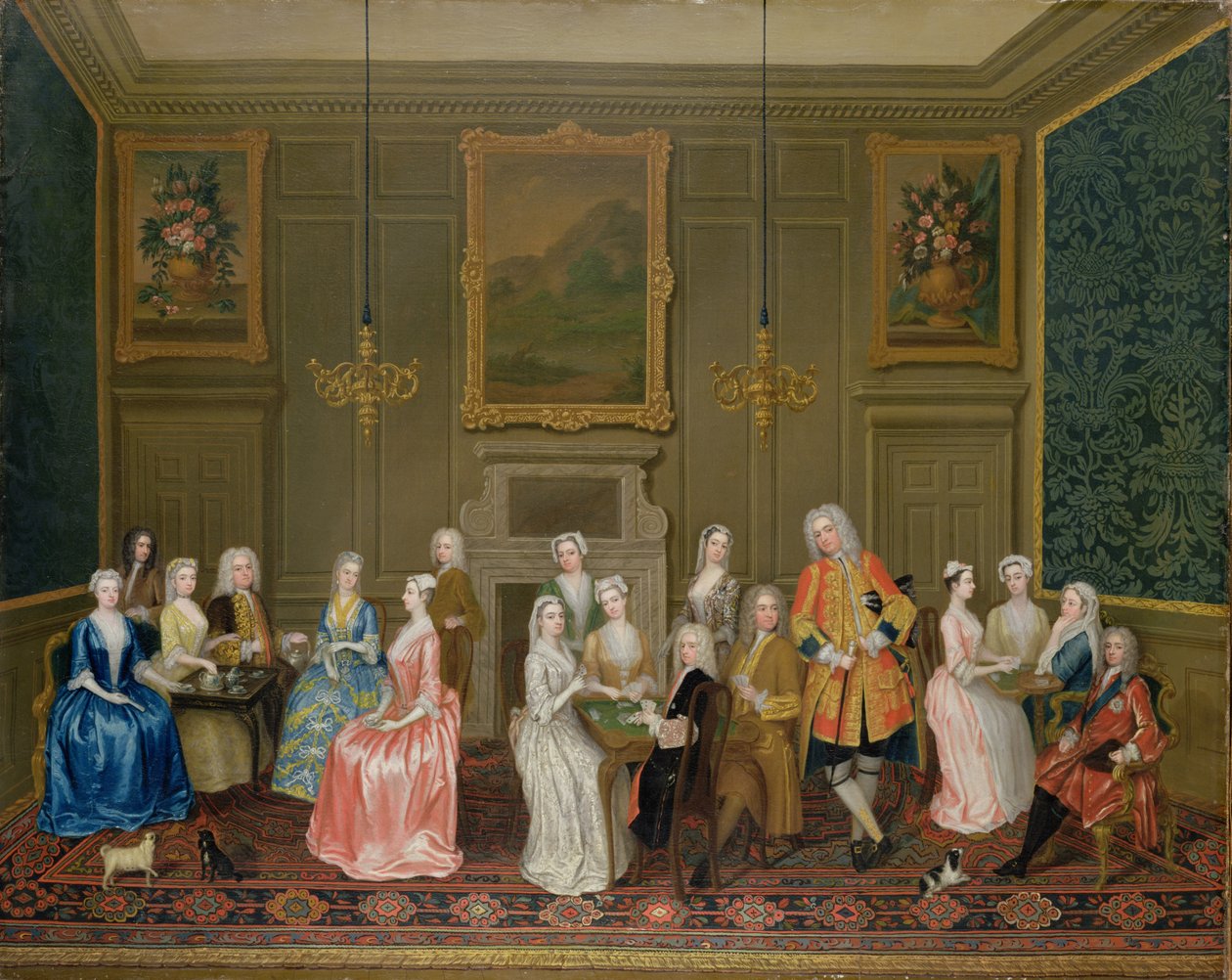 Tea Party Lord Harrington házában, St. James