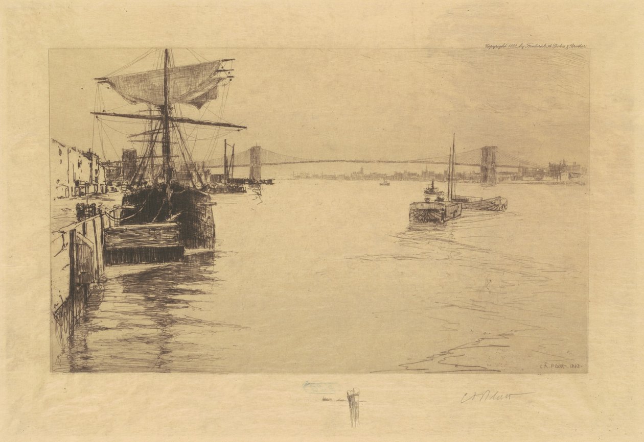 Brooklyn híd alkotó: Charles Platt A.
