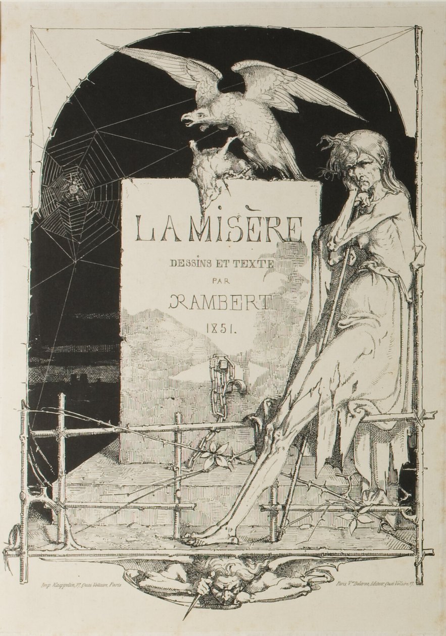 Címlap a Miseryből alkotó: Charles Rambert