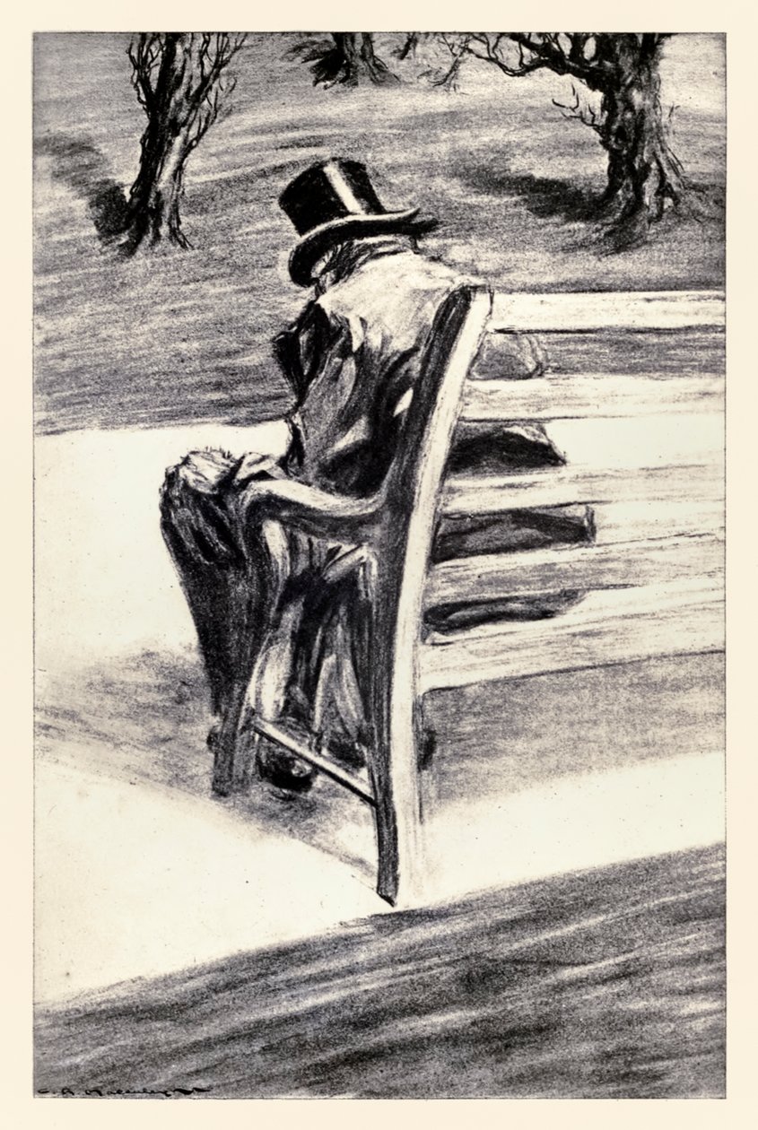 Ismét Edward Hyde voltam, Robert Louis Stevenson Dr. Jekyll és Mr. Hyde furcsa esetéből. alkotó: Charles Raymond Macauley