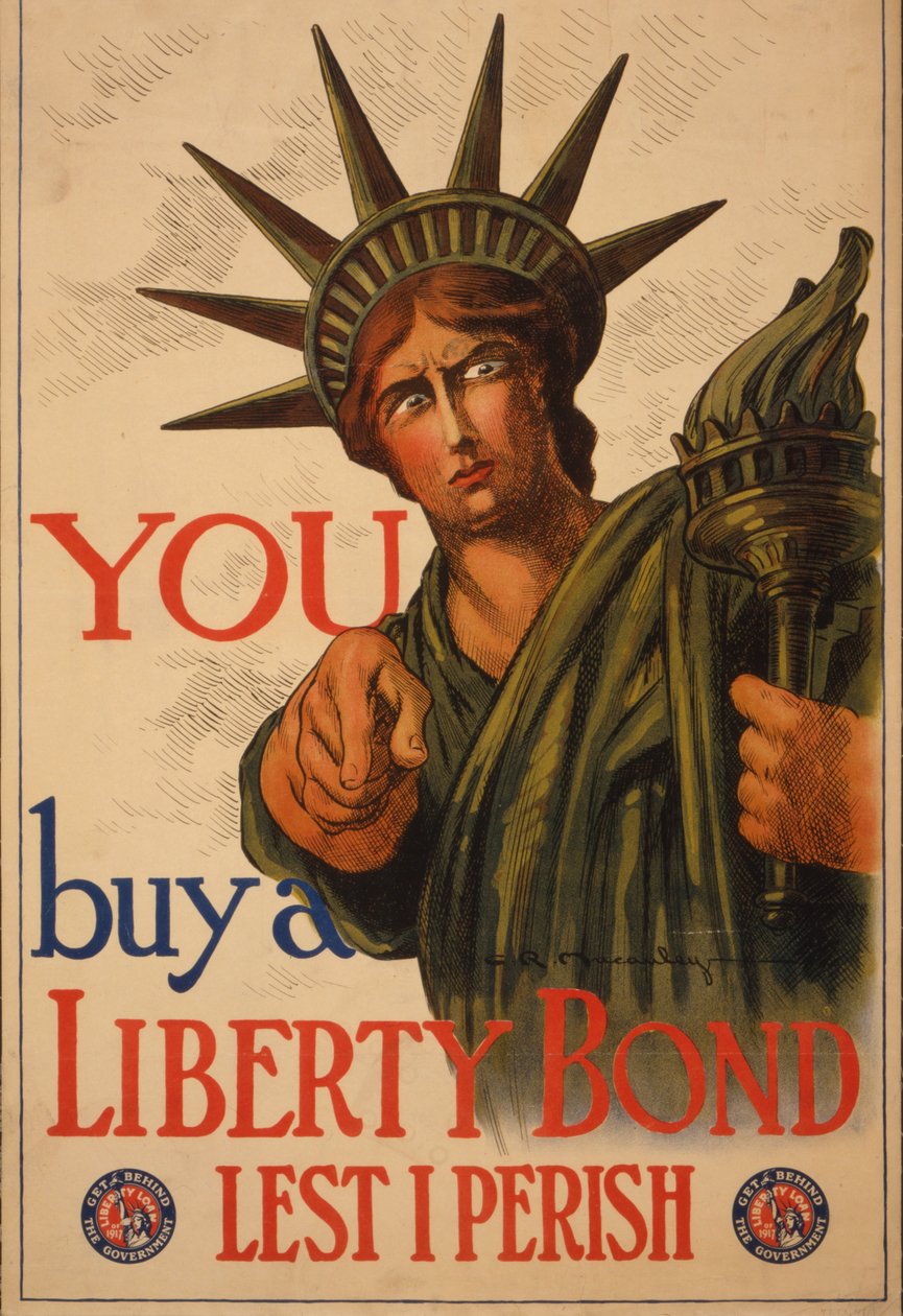 Vásárol egy Liberty Bond-ot, nehogy elvesszenek alkotó: Charles Raymond Macauley