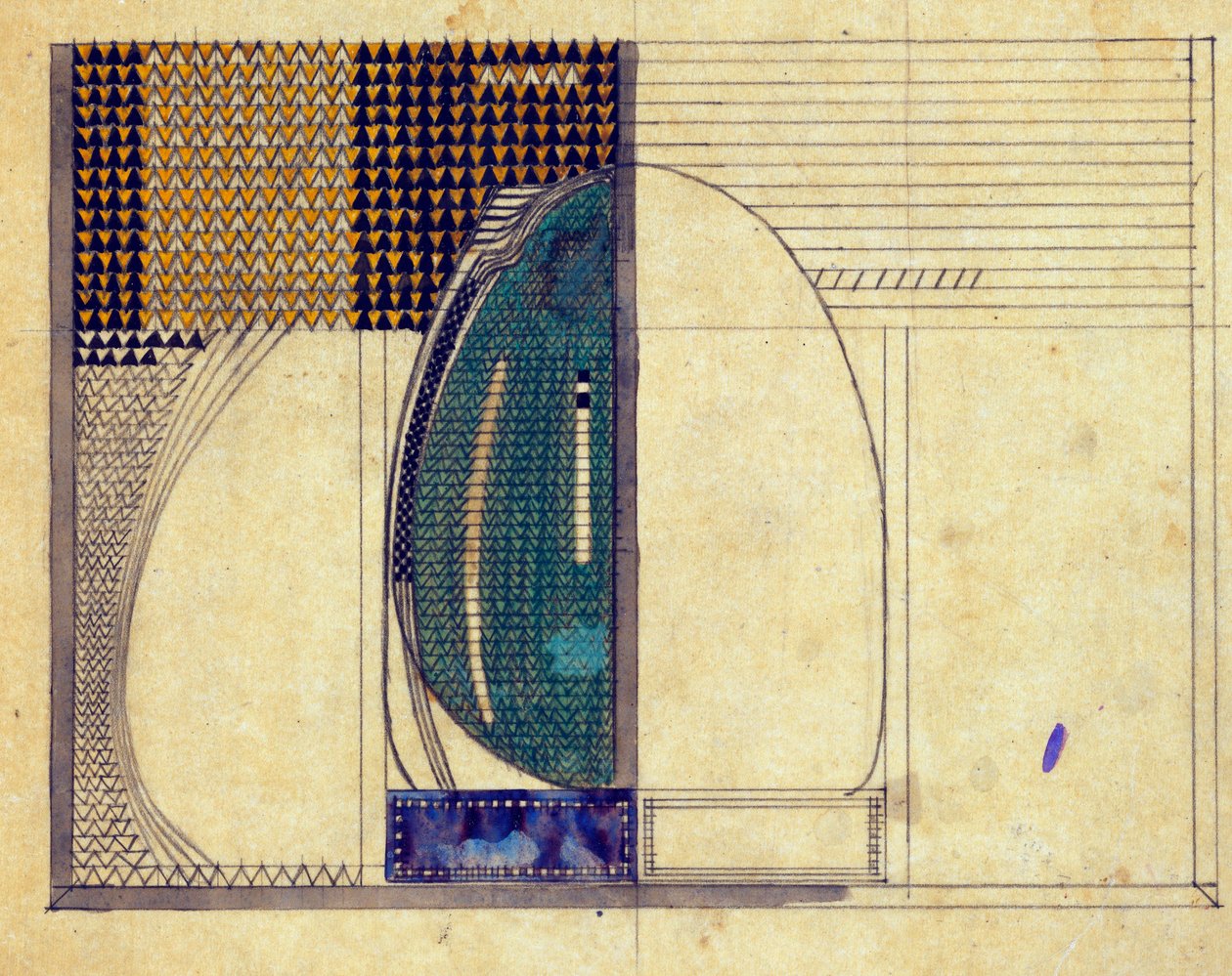 Tervezés W.J. Bassett-Lowke számára, 1916 alkotó: Charles Rennie Mackintosh