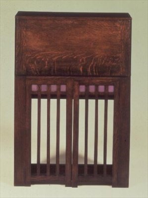 Íróasztal (fa) (zárt) alkotó: Charles Rennie Mackintosh