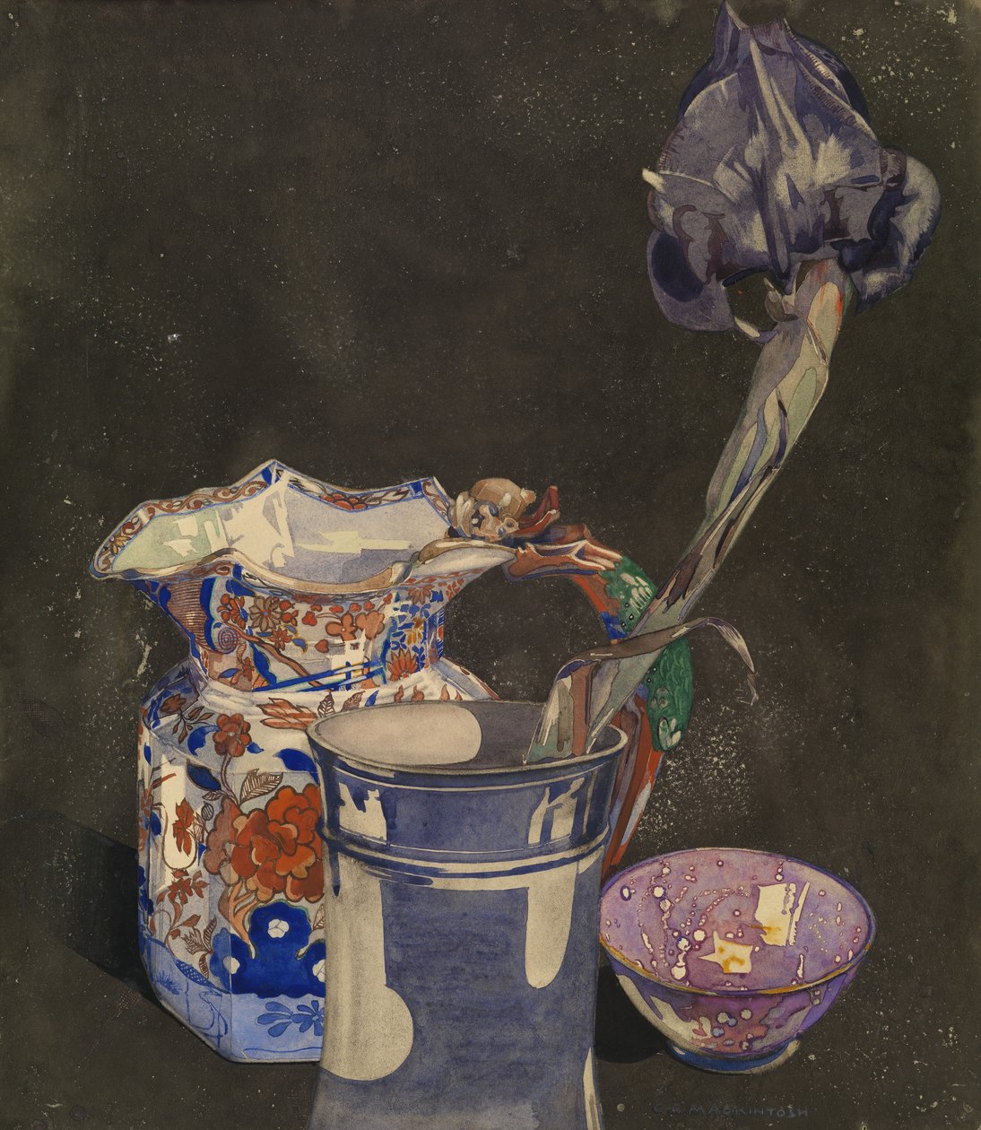 Szürke írisz alkotó: Charles Rennie Mackintosh