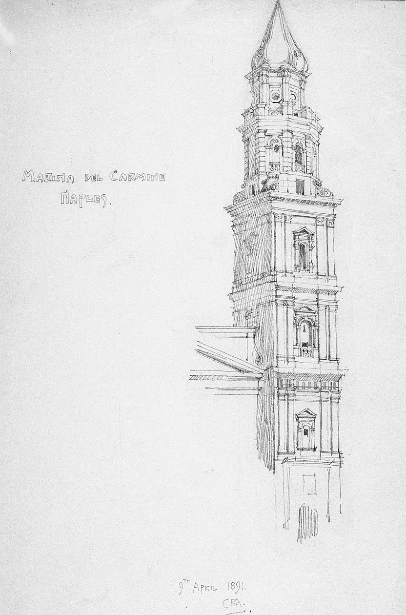 Marian del Carmine, Nápoly alkotó: Charles Rennie Mackintosh