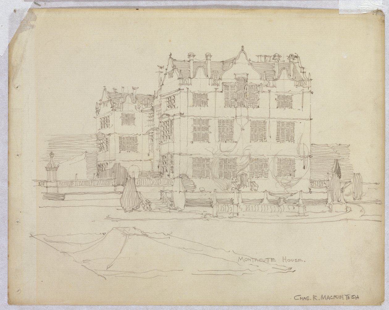 Montacute House, Somerset alkotó: Charles Rennie Mackintosh