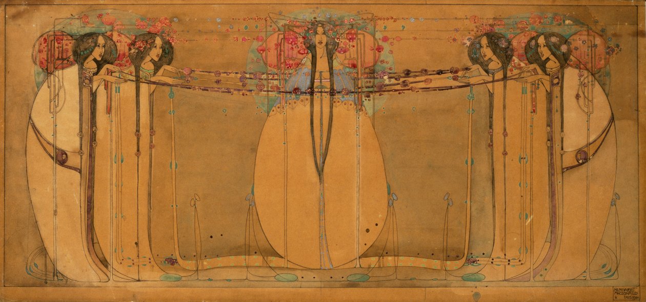 A májusi királynő alkotó: Charles Rennie Mackintosh