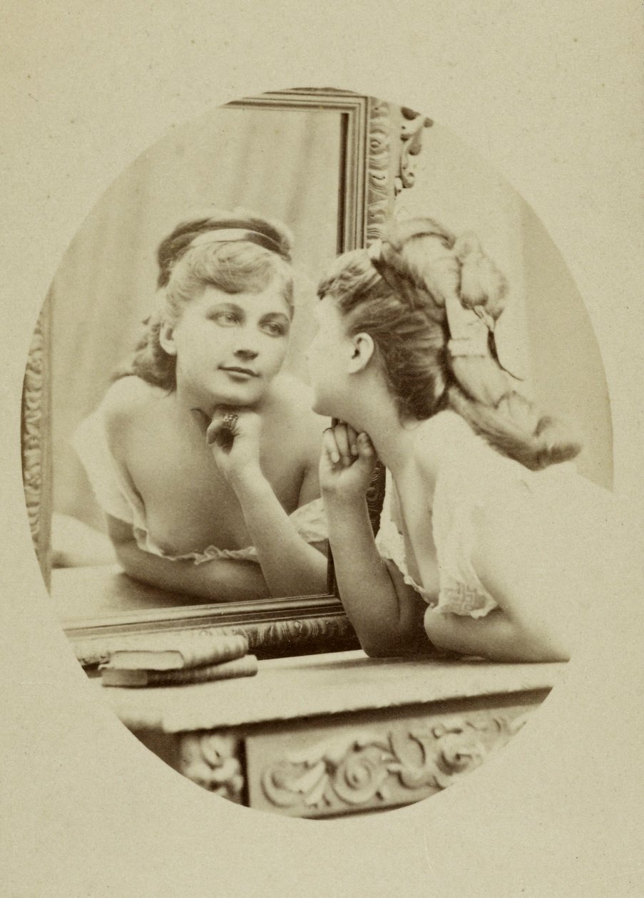 Henriette Victoire Drouard (1851-1923) színésznő portréja. alkotó: Charles Reutlinger