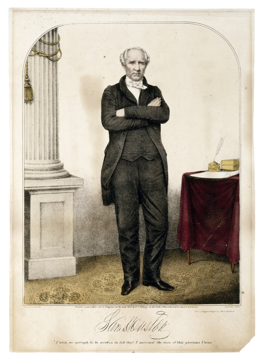 Sam Houston alkotó: Charles Richard and Meade Henry W.  Meade