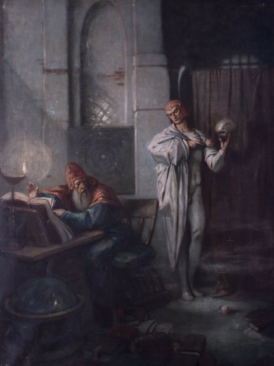 Faust és Mefisztó, 1930 körül alkotó: Charles Ricketts