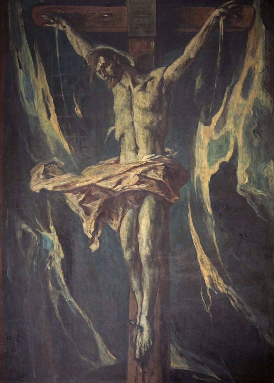 A keresztre feszítés, 1908 körül alkotó: Charles Ricketts