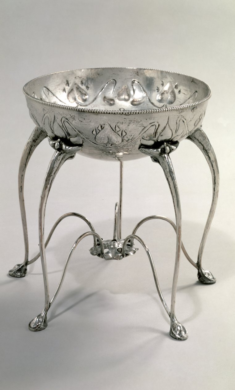 Tál, 1893-96 ezüst alkotó: Charles Robert Ashbee