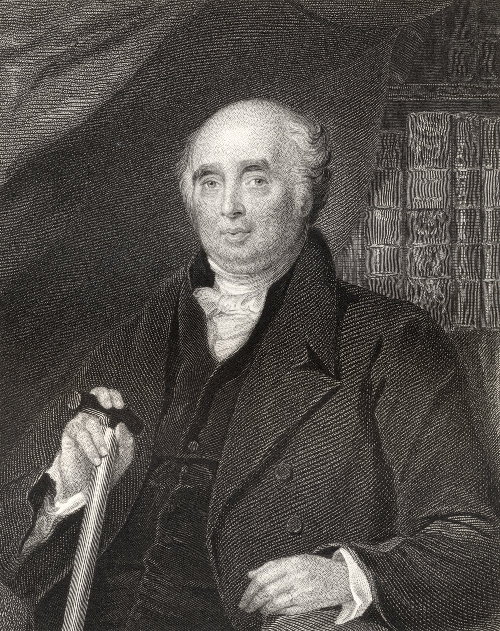 Henry Richard Fox, H. Robinson metszet, a National Portrait Gallery III. kötetéből, megjelent 1835 körül alkotó: Charles Robert Leslie
