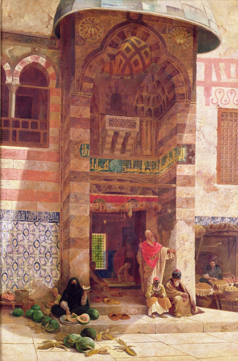 A mecseten kívül alkotó: Charles Robertson