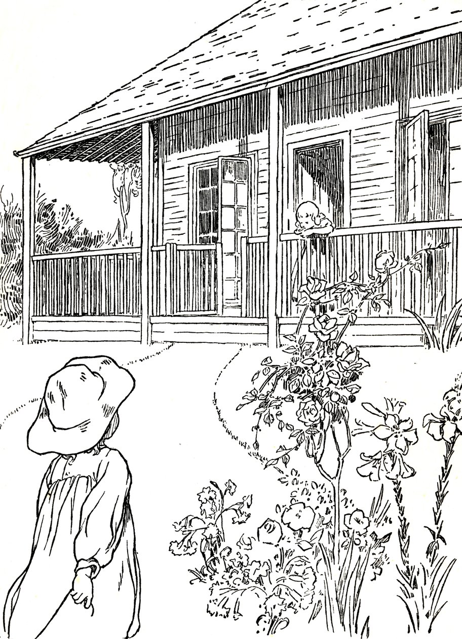 Egy telepesek otthona, 1912 alkotó: Charles Robinson
