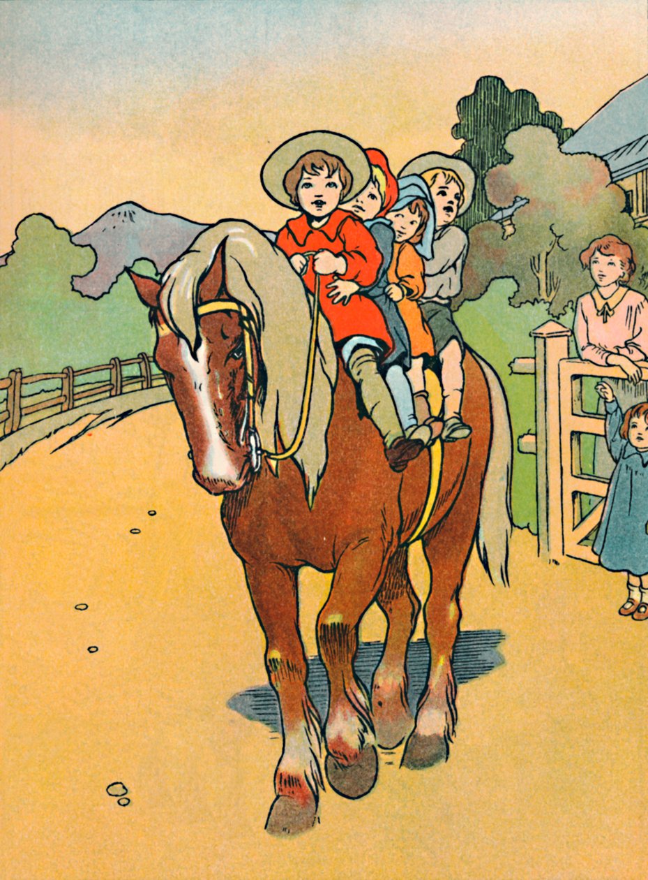 Iskolába járni Új-Zélandra, 1912 alkotó: Charles Robinson