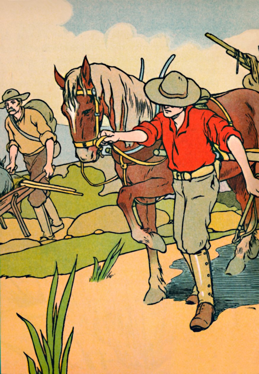 Irány az Aranymezőkre, 1912 alkotó: Charles Robinson
