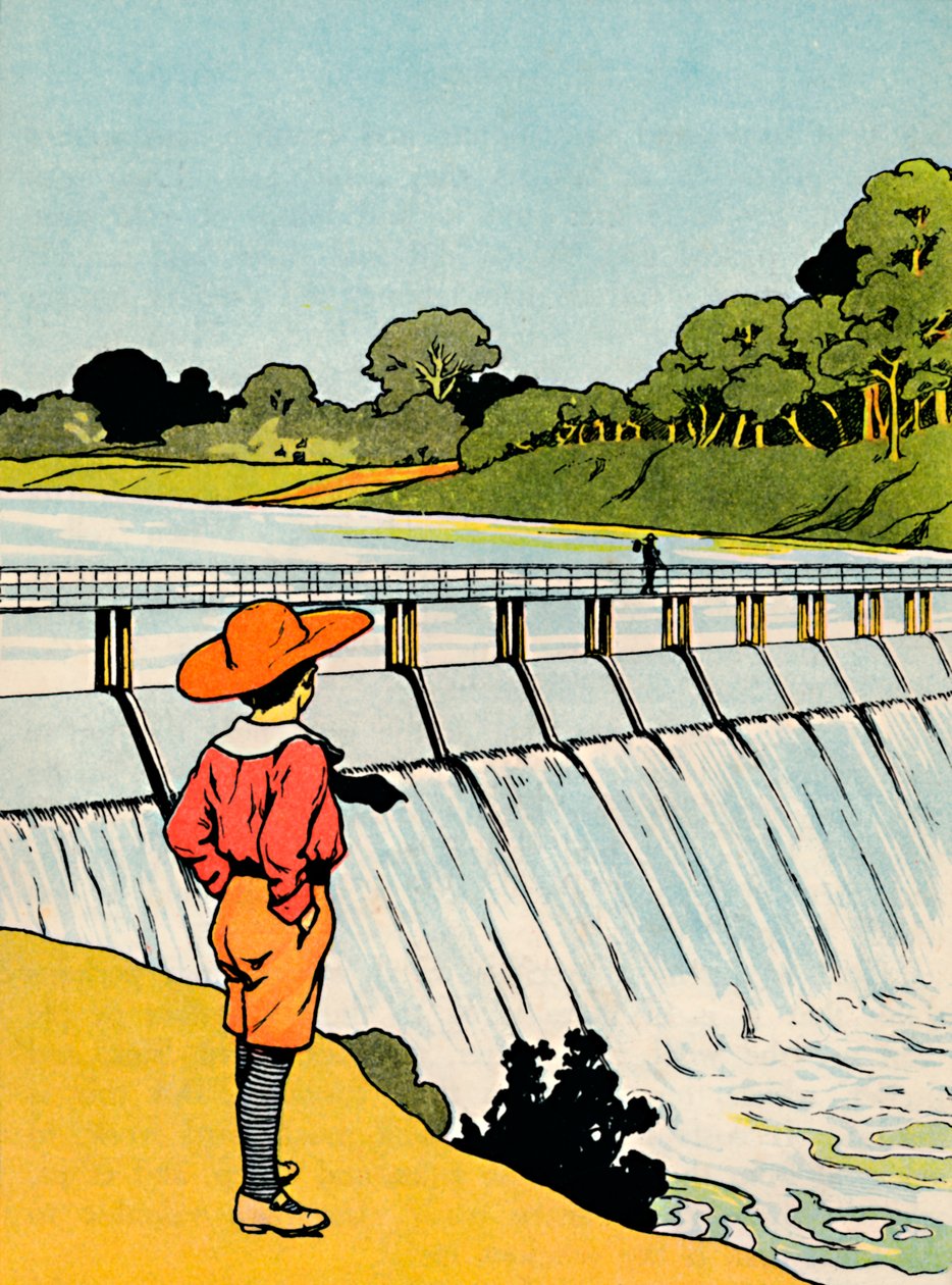 A gát, 1912 alkotó: Charles Robinson