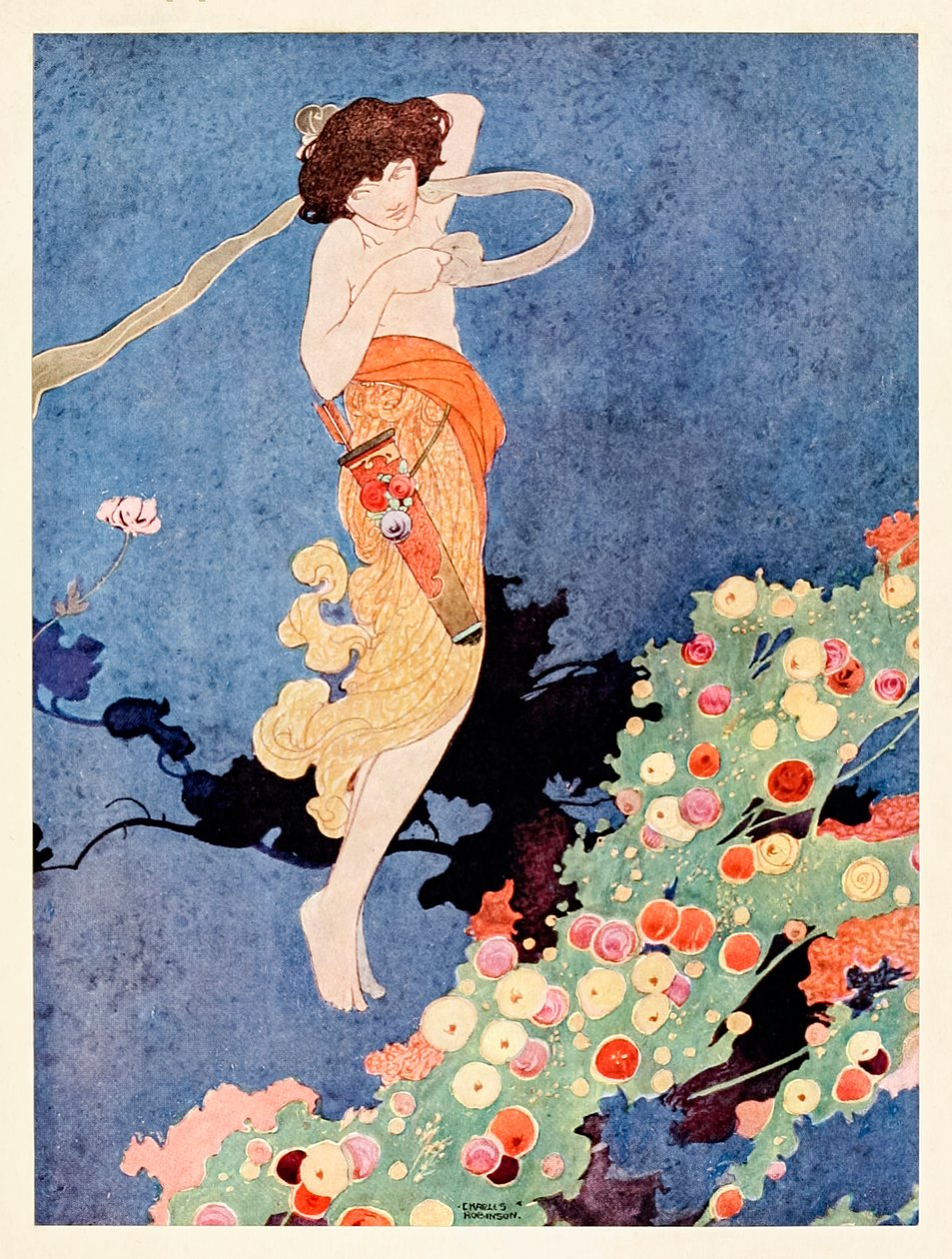 "A sóvárgást, amit nem lehet kimondani (más néven: The Blossom)" William Shakespeare dalaiban és szonettjeiben alkotó: Charles Robinson