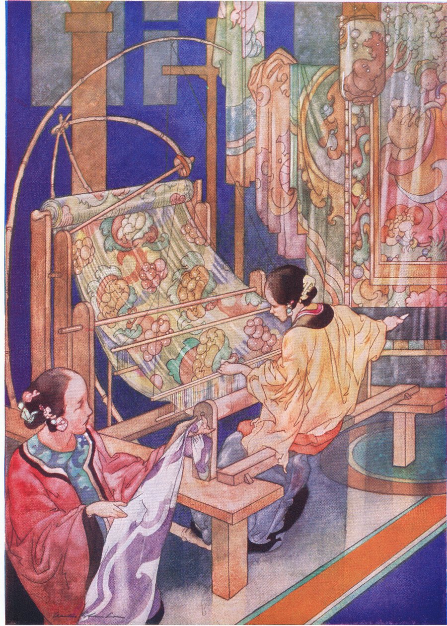 A szövés művészete a Távol-Keleten alkotó: Charles Robinson