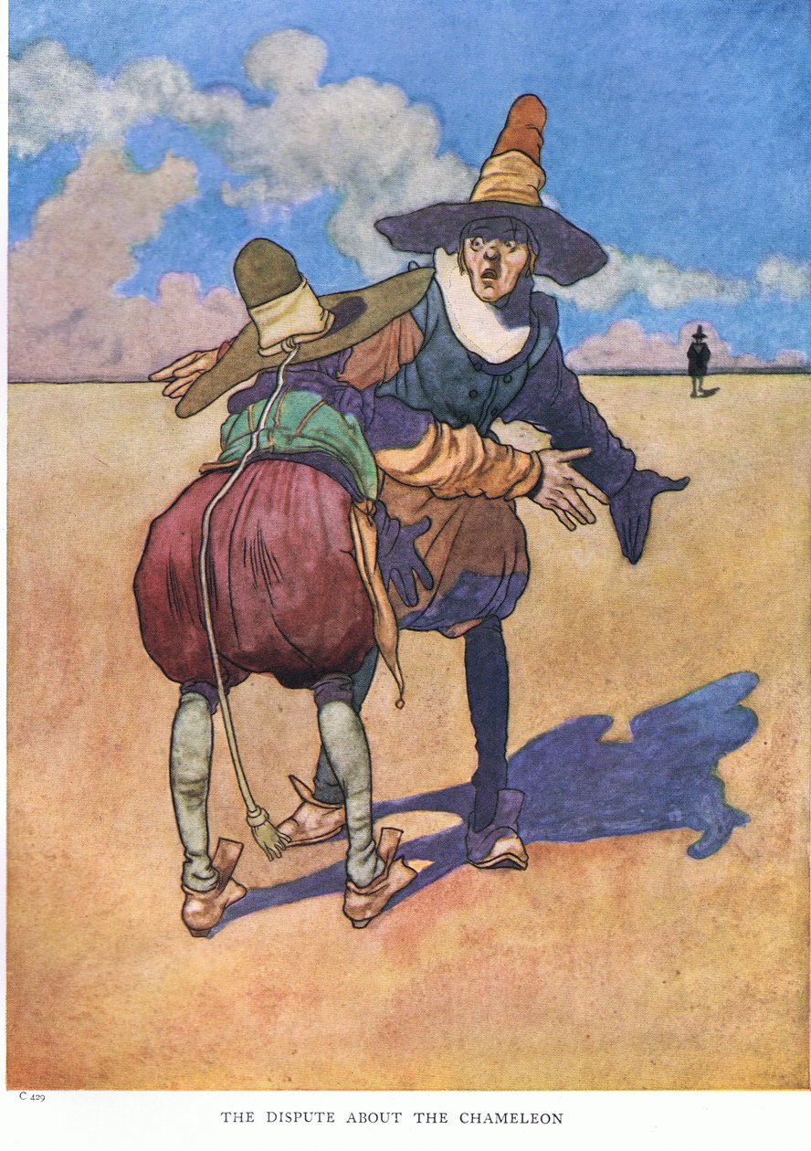 A vita a kaméleonról, 1930-as évek alkotó: Charles Robinson