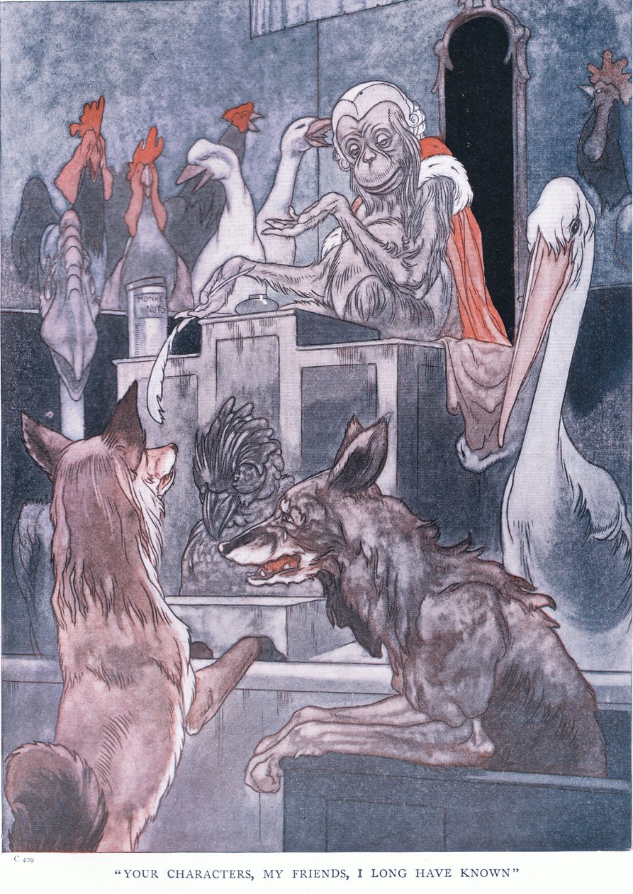 A karaktereidet, barátom, régóta ismerem., 1930-as évek alkotó: Charles Robinson