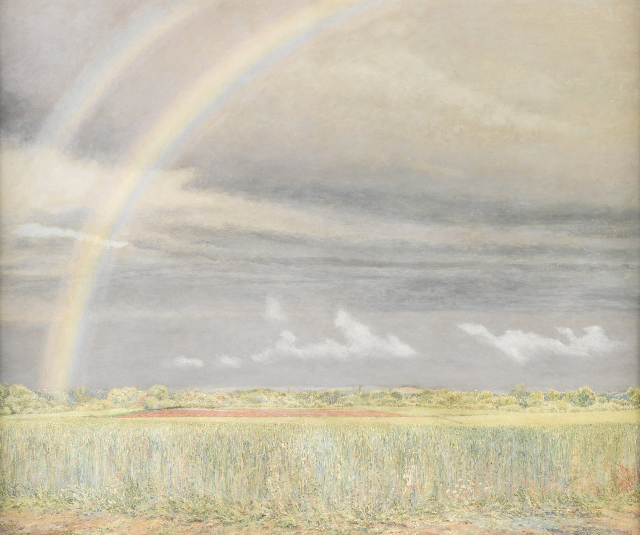 A szivárvány (olaj, tábla) alkotó: Charles Robinson Sykes